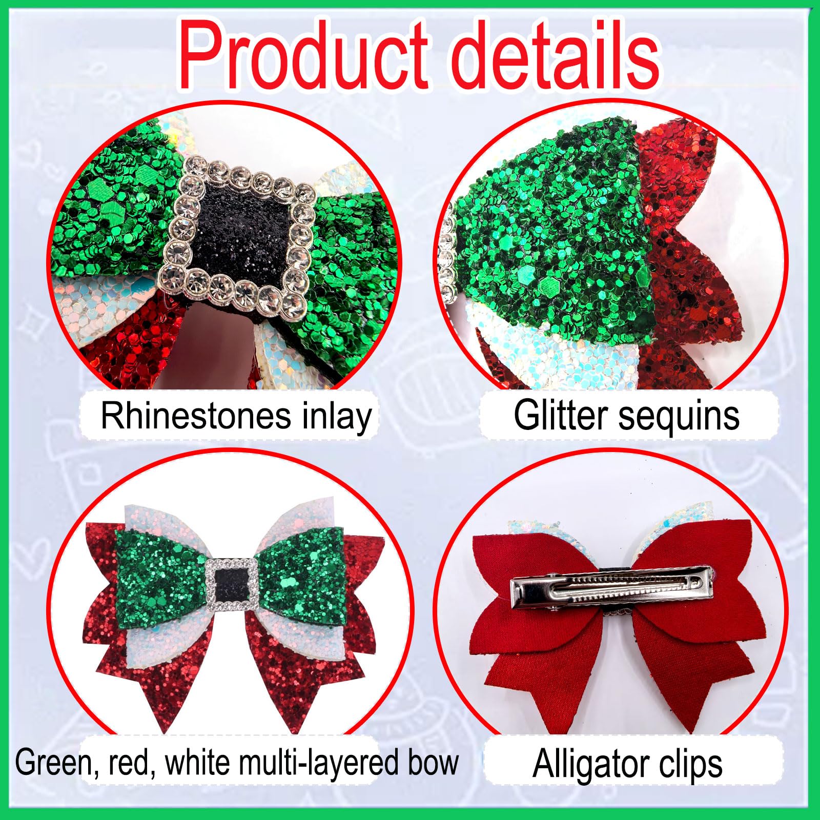 WIWUFUE alligator clip worn on child hair for stable styling