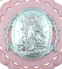 WJH baby girl nursery angel acrylic medal as a decorative accent