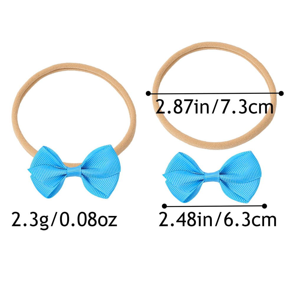 Color variety from pastels to bold tones by WJYX BOWS.