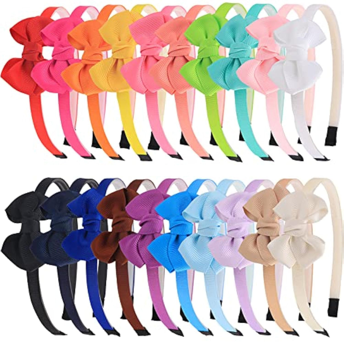 WJYX BOWS hairband with teeth grip for secure wear during active play.