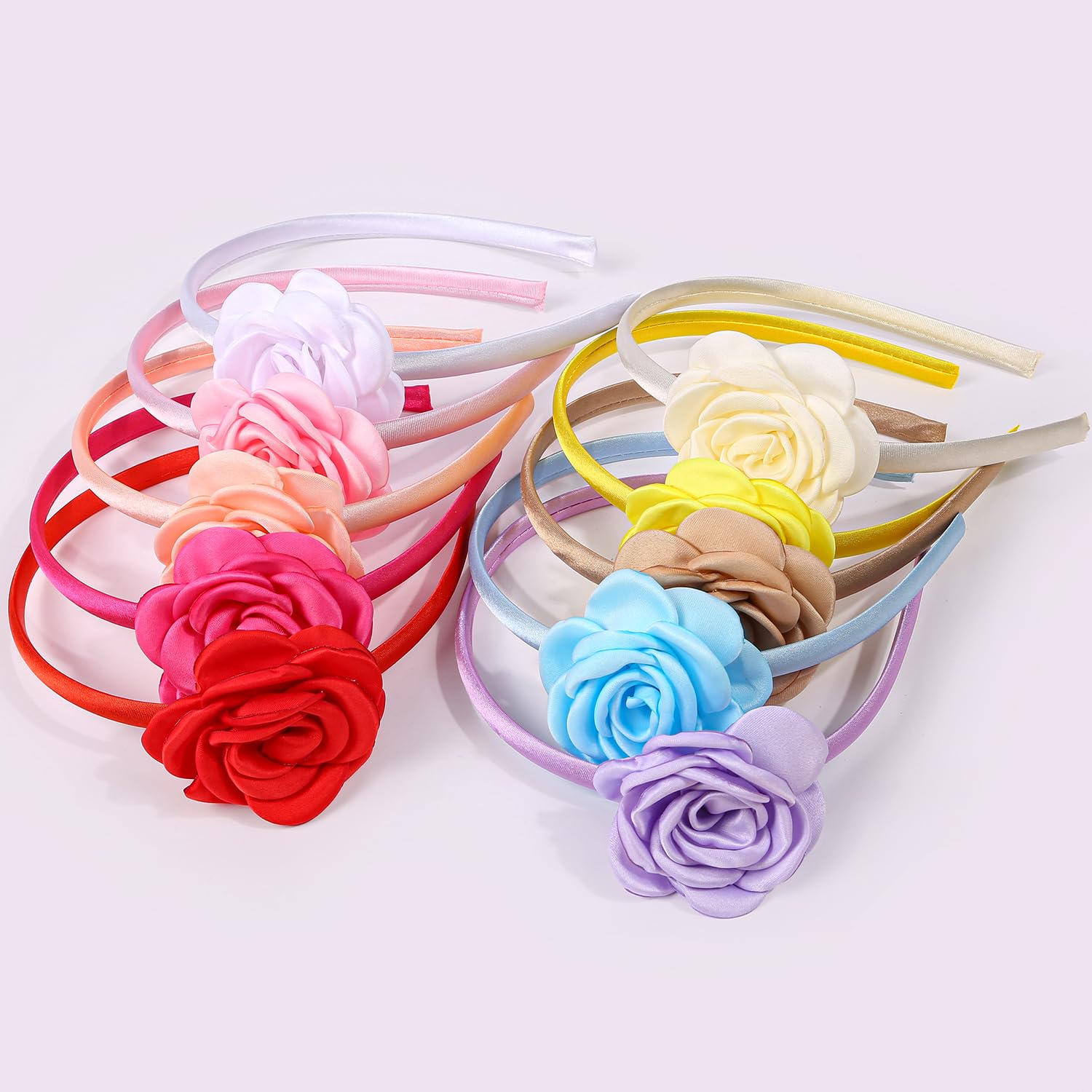 WJYX BOWS versatile floral headbands for outfits