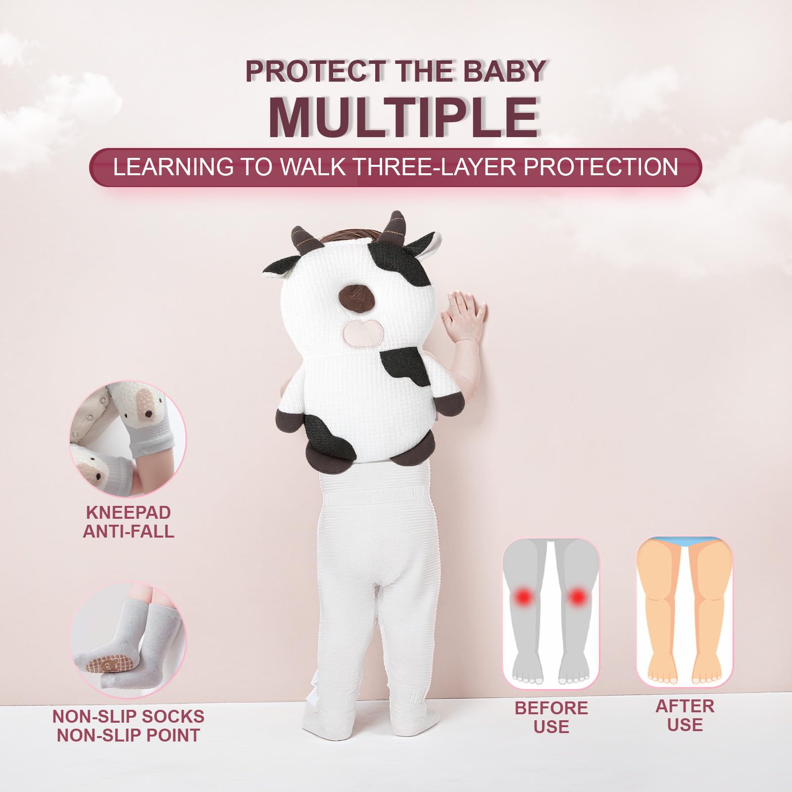 WKC Soft fabric cushioning inside provides gentle protection during play.