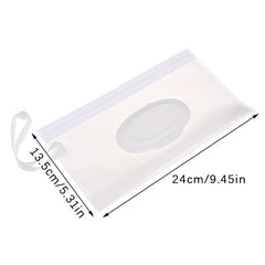 WLngtv refillable-zipper-top container allows easy refills during travel