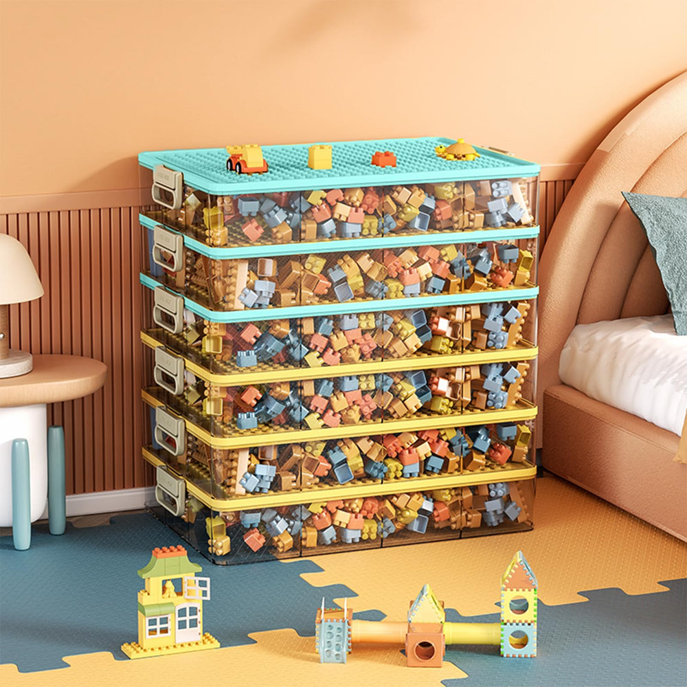 WMM Durable polypropylene construction resists wear for long-lasting toy organization