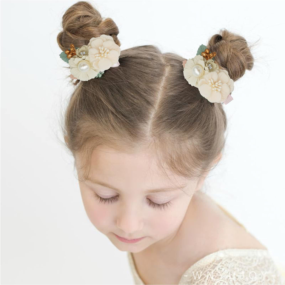 WNYUJOY flower bows closeup soft fabric shows gentle feel and comfort
