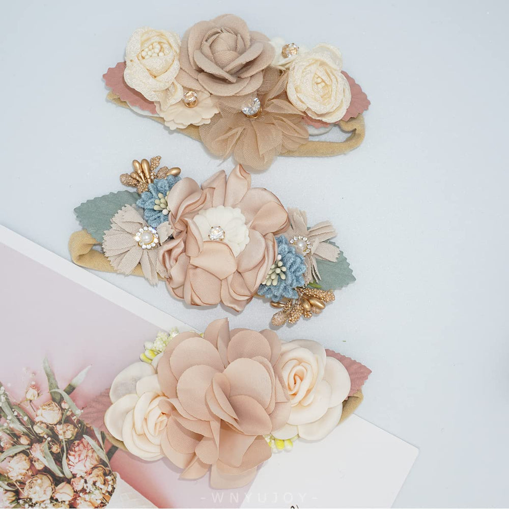 WNYUJOY colorful headbands for photos and special occasions with outfits.