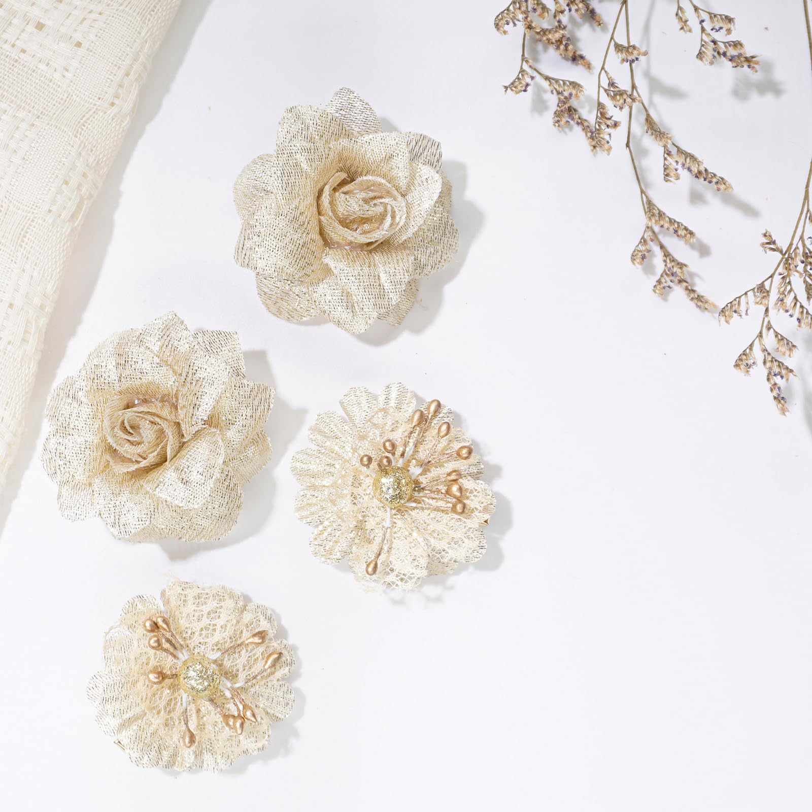 WNYUJOY teen-ready floral bows add subtle sparkle to outfits