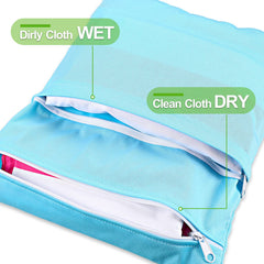 Woanger wet dry bag size 11.81 by 14.17 inches ideal for travel.
