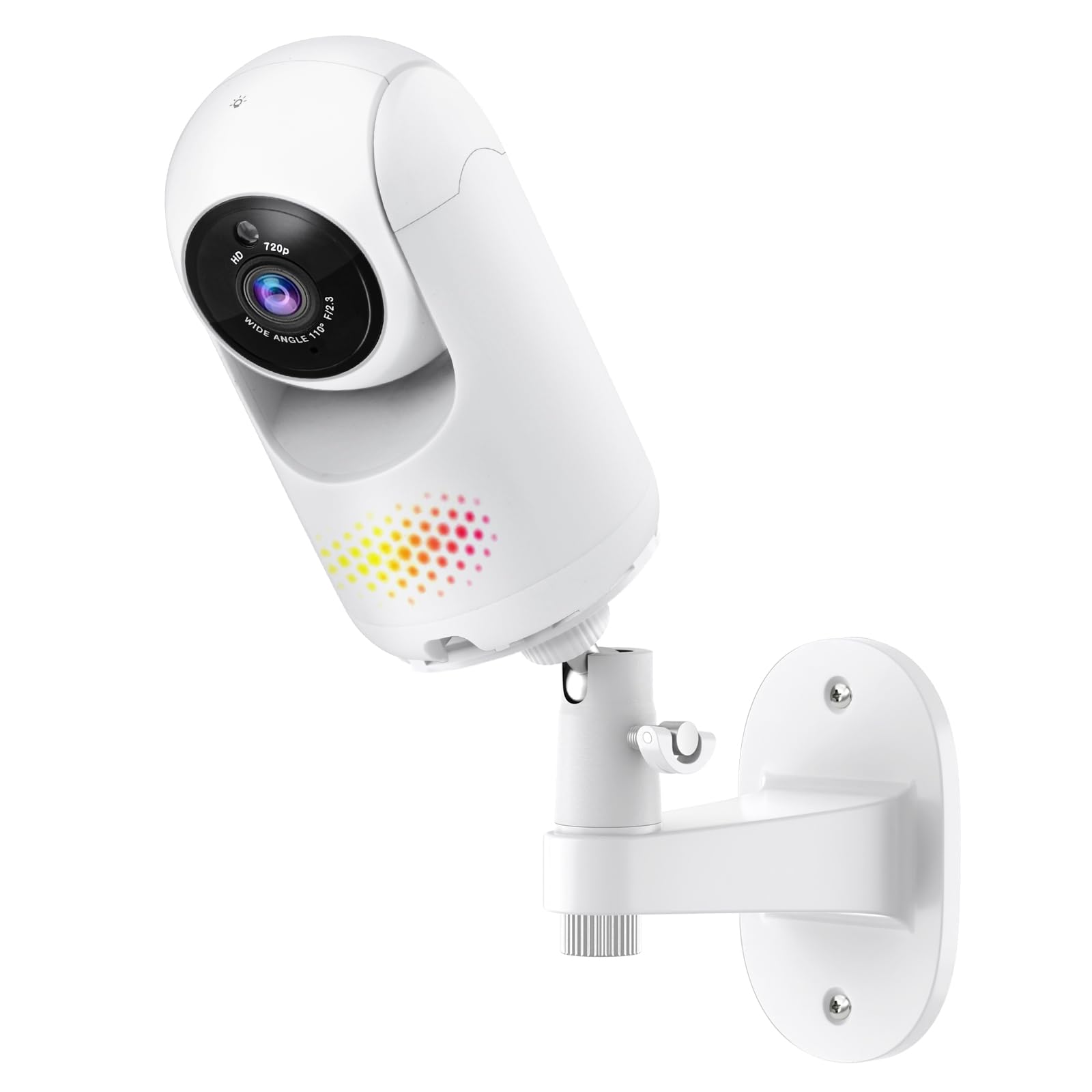 Wochel adhesive wall mount for VTech HQ Max secures camera without drilling