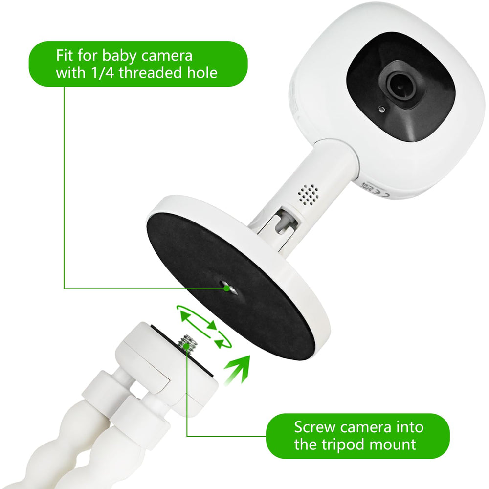 wochel baby monitor mount angle adjust demonstrates versatile viewing