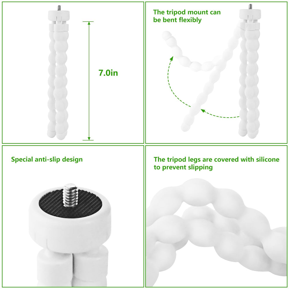 wochel baby monitor mount silicone legs balance on surfaces for stability