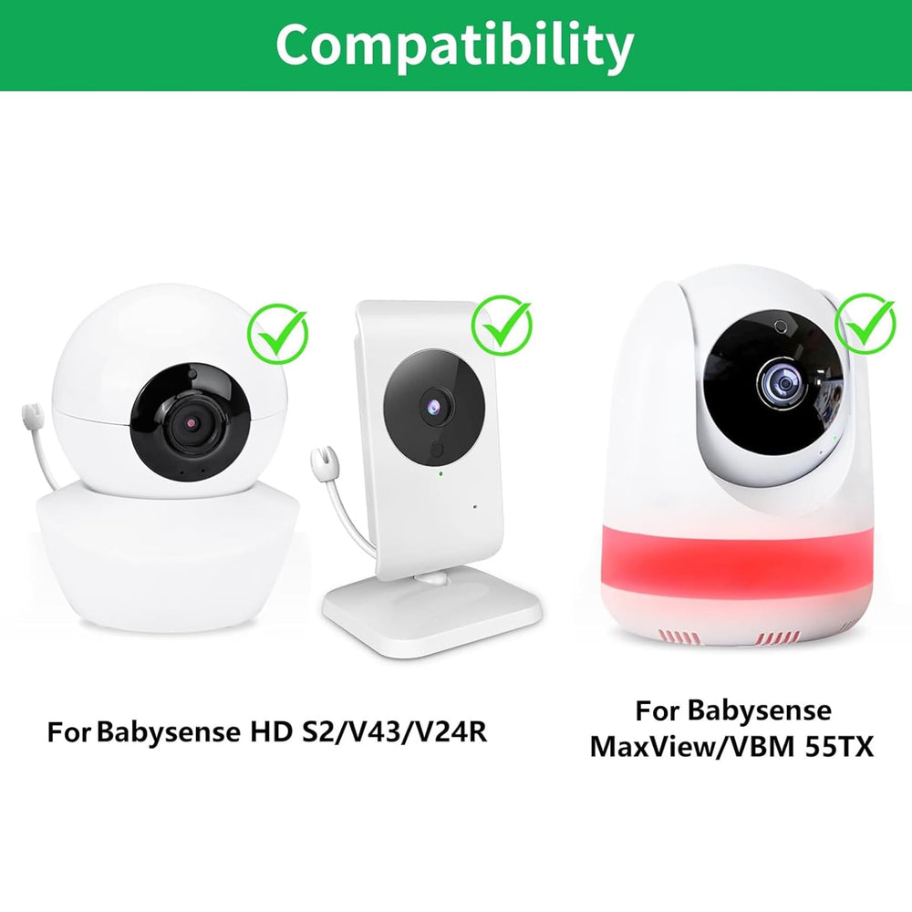 Wochel baby monitor wall mount adhesive installation enables quick, drill-free mounting