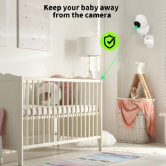 Wochel baby monitor wall mount included screws secure stable wall setup