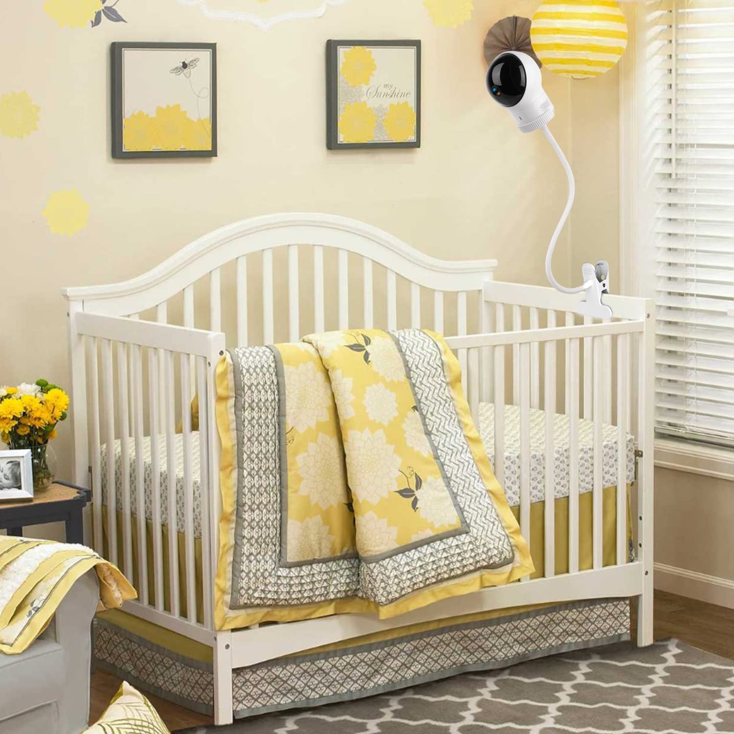 Wochel clip-on crib mount attaches easily without tools for quick setup