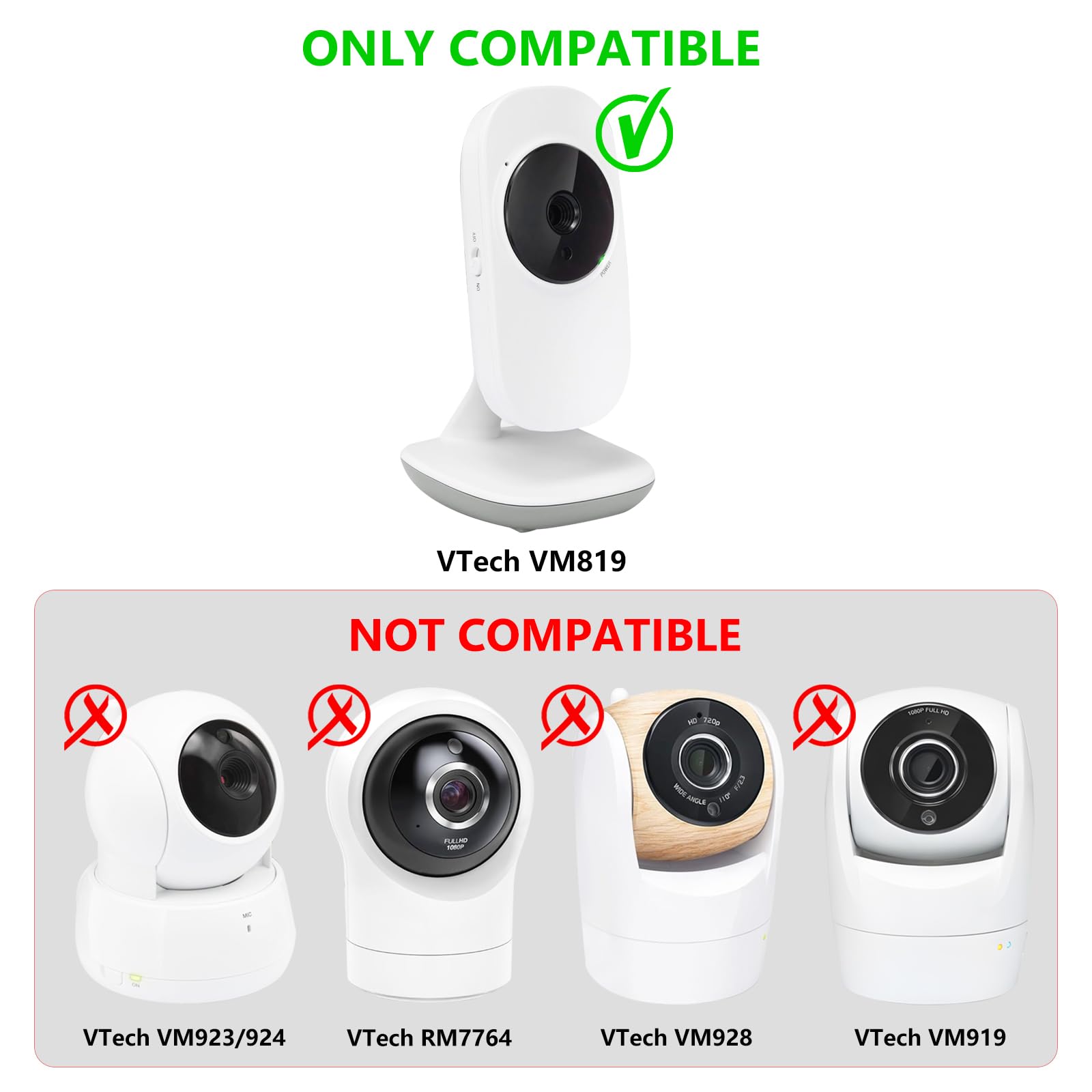 Wochel-flexible-gooseneck-arm allows easy angle adjustments for monitoring.