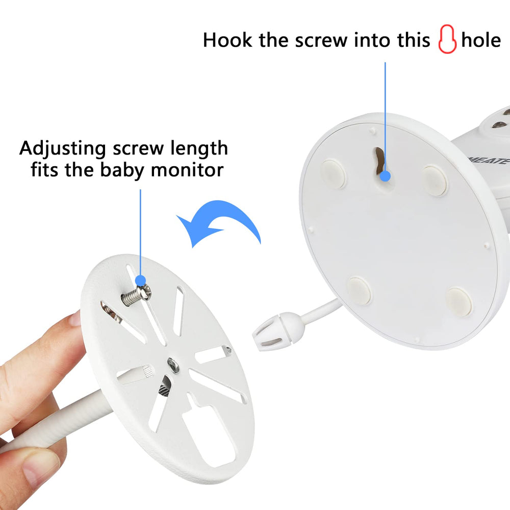 Wochel gooseneck mount stability-clamp keeps the camera steady.