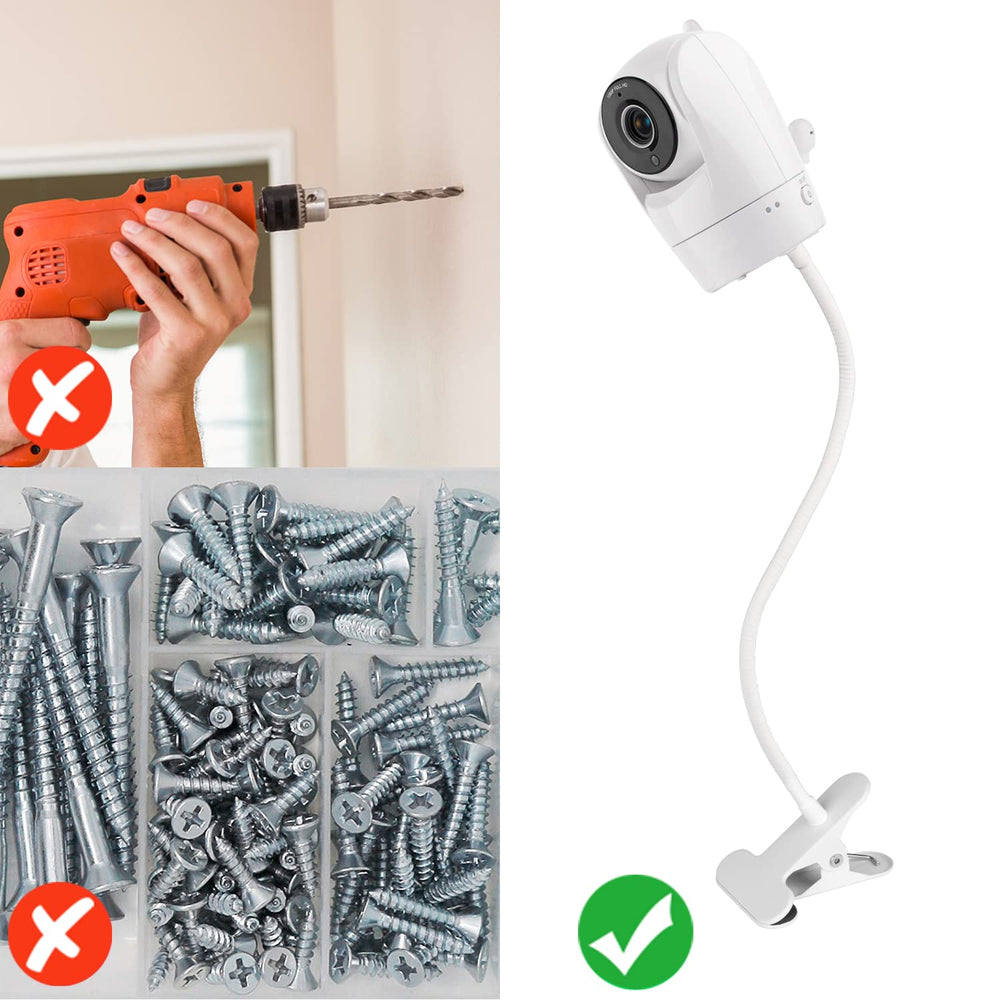 Wochel mount-clamp close-up shows sturdy grip for stable camera positioning.