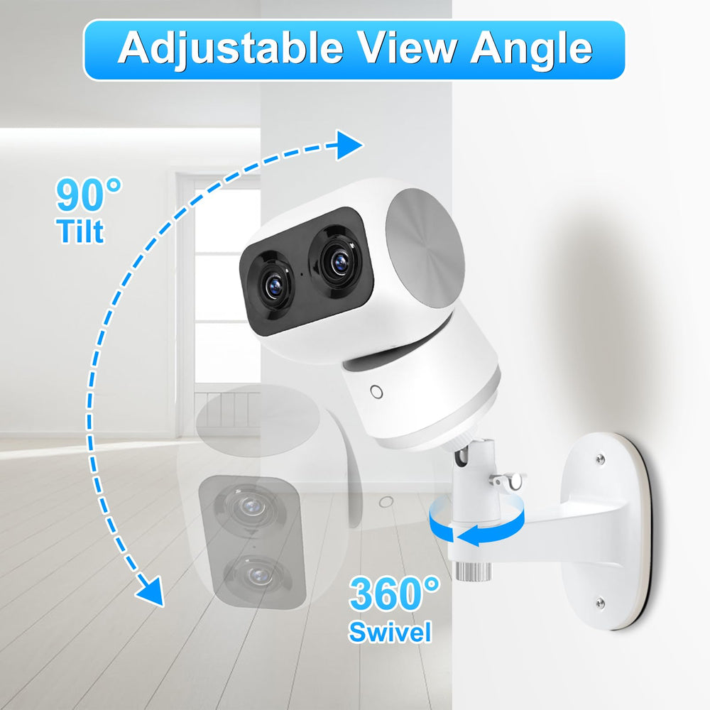wochel security camera mount s350 compatible with e20 e21 and other 1/4 threaded cameras