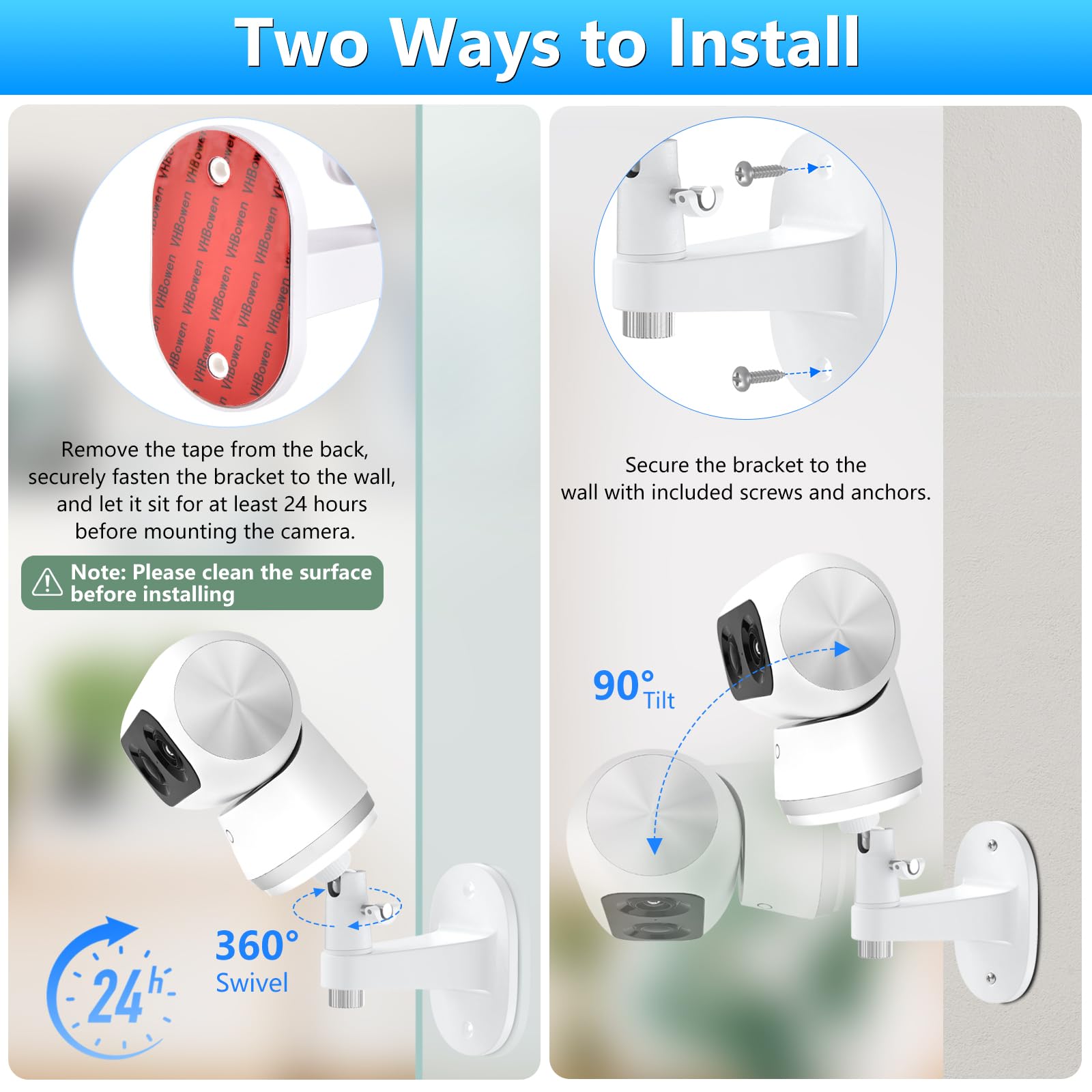 wochel security camera mount s350 wall mount stability provides secure placement