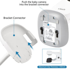 Wochel-vtech-vm819-compatibility ensures secure fit with VM819 monitor.