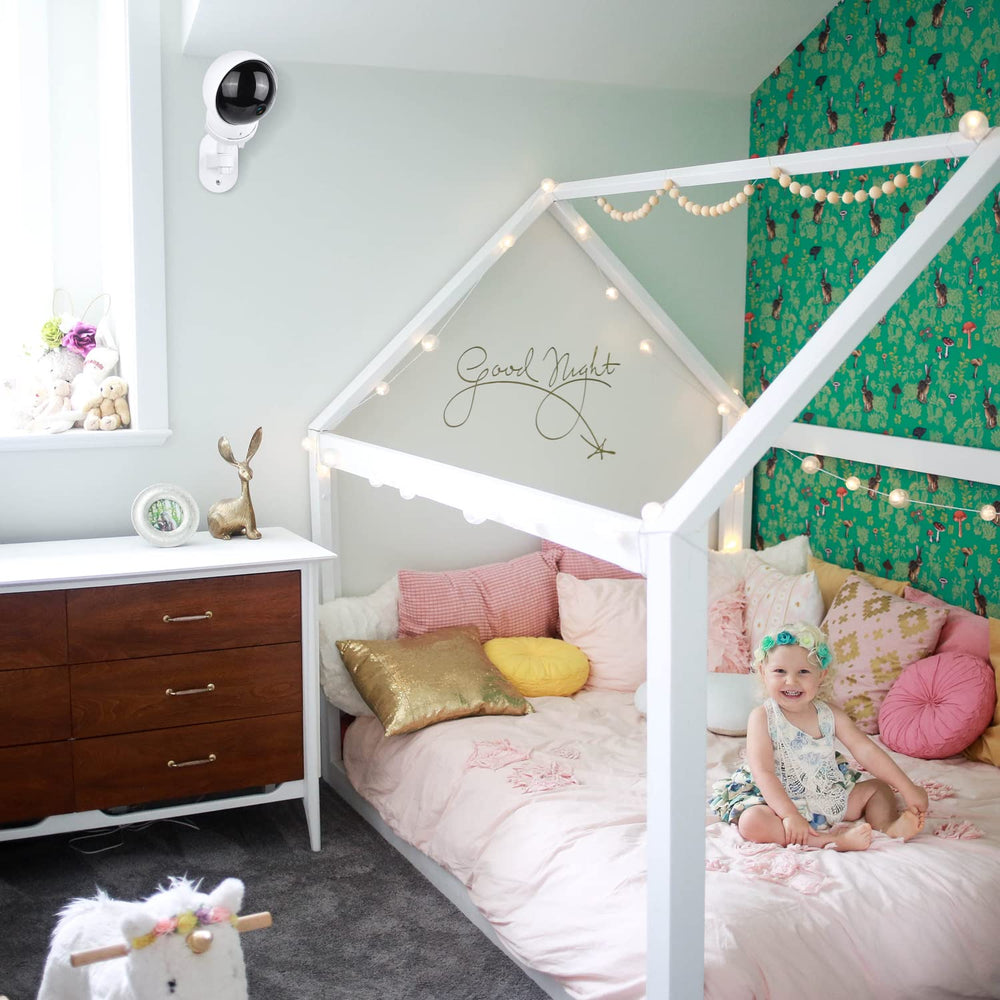 Wochel no-drill setup example highlights versatile wall placement options.