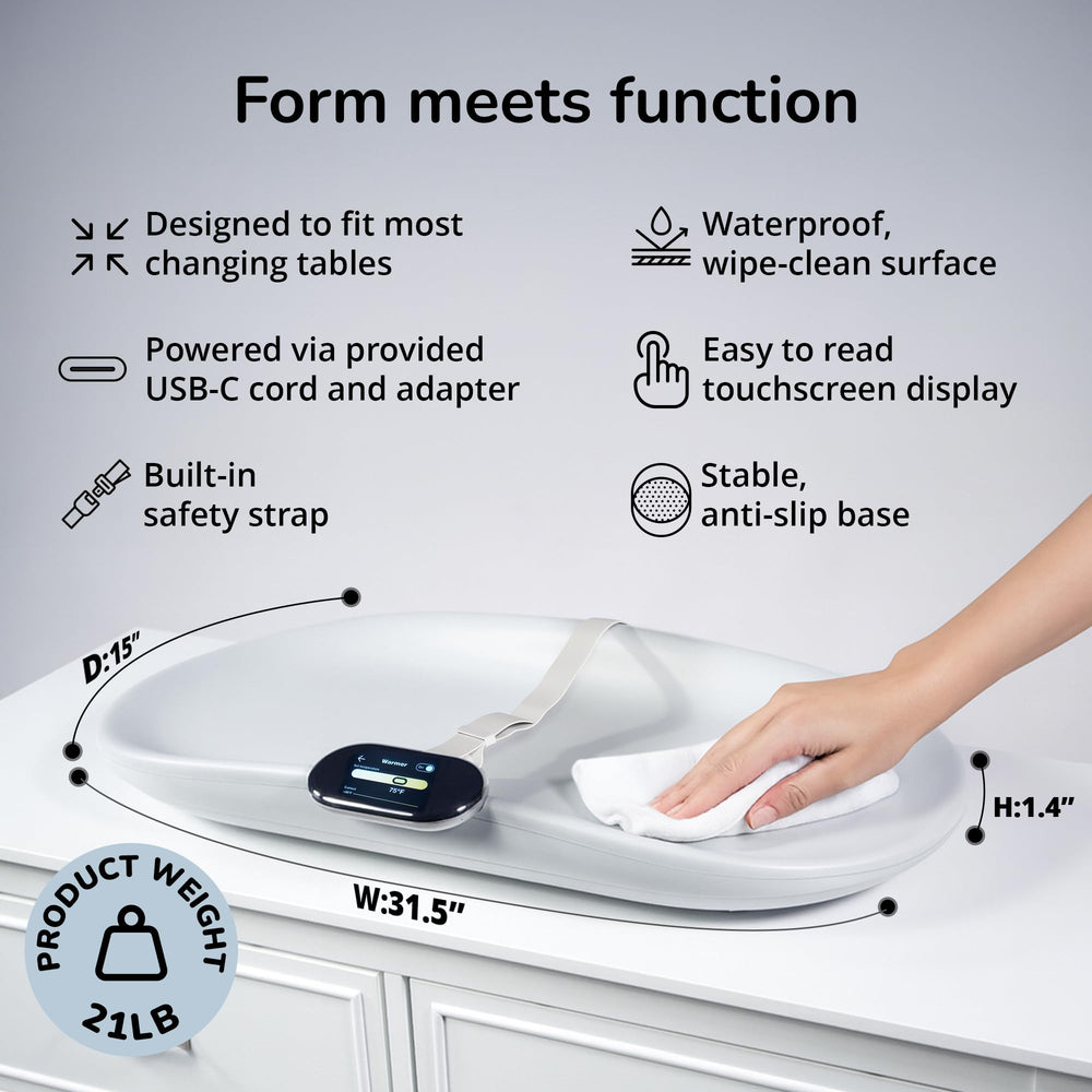 Woddle all-in-one nursery device reduces clutter in the nursery
