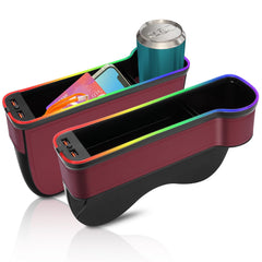 WODHMIEY car-seat gaps filler installation shows universal fit and clutter-free interior