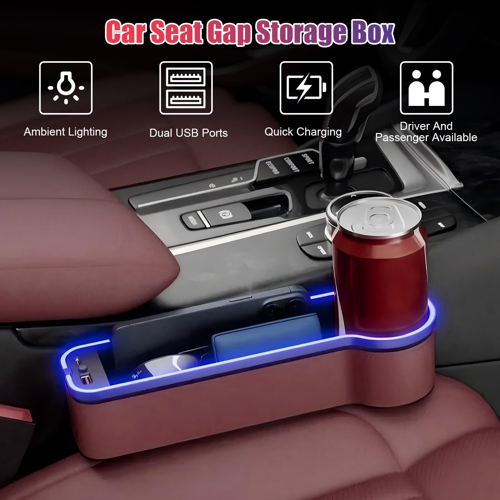 WODHMIEY sunglasses holder compartment demonstrates keeping eyewear within reach
