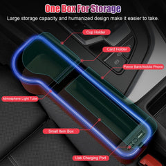 WODHMIEY usb-charger storage image highlights simultaneous device charging and organized space