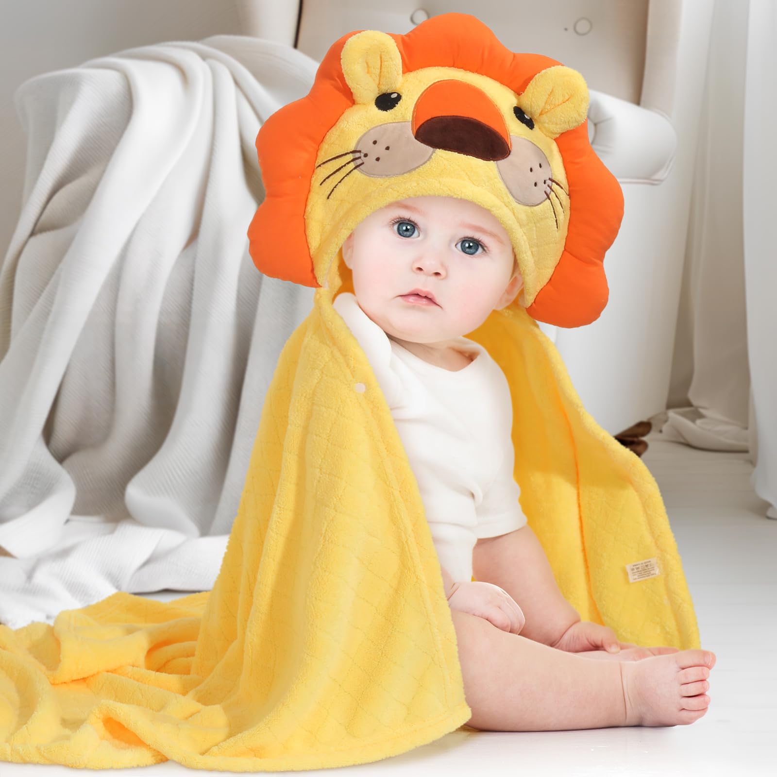 WODHOY large 50x32 towel, generous wrap for growth.