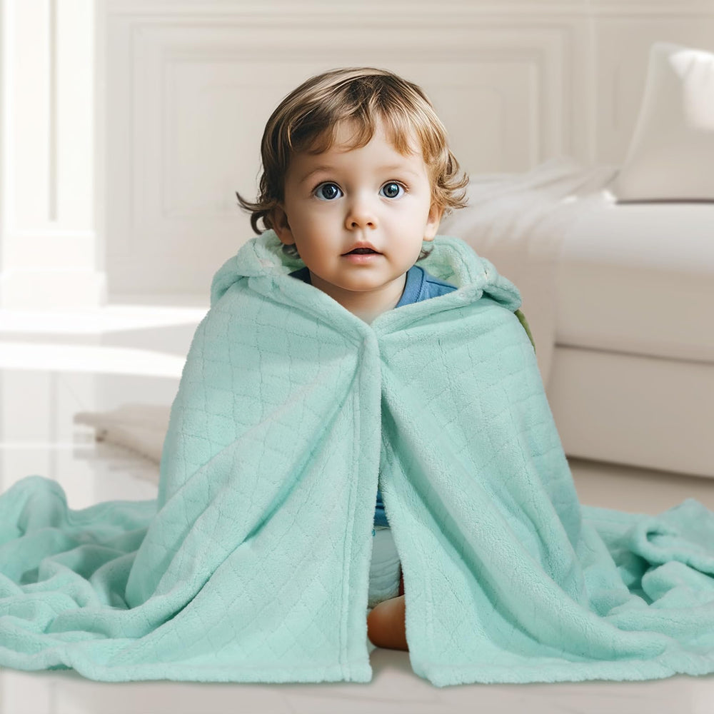 WODHOY toddler towel shown at pool or beach use for drying and comfort.
