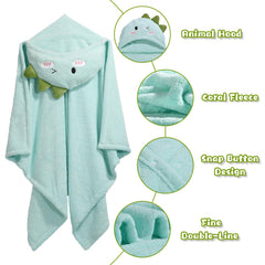 WODHOY 2-pack towels keep bath time routines clean with absorbent performance.