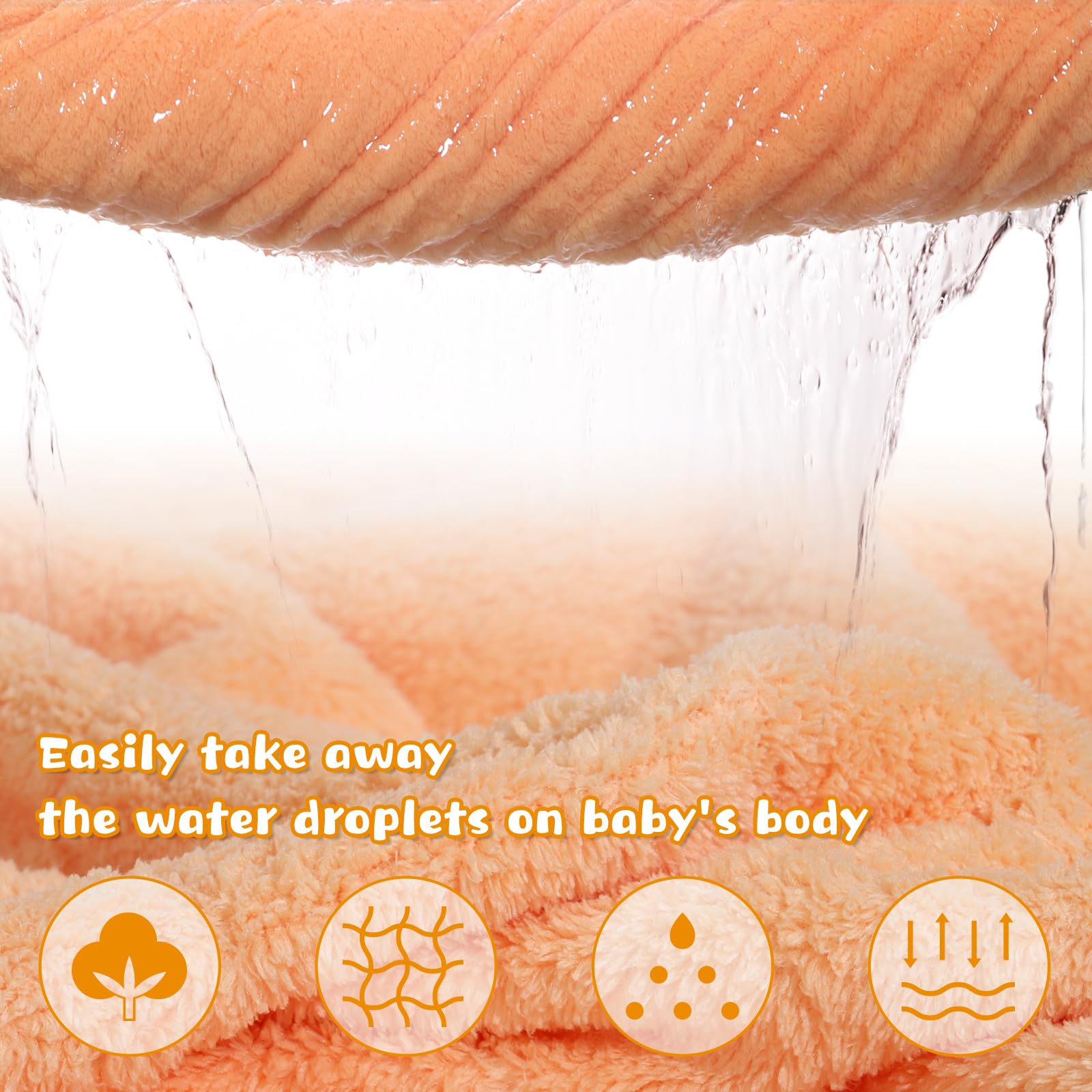 WODHOY towel doubles as blanket or swaddle for cozy moments