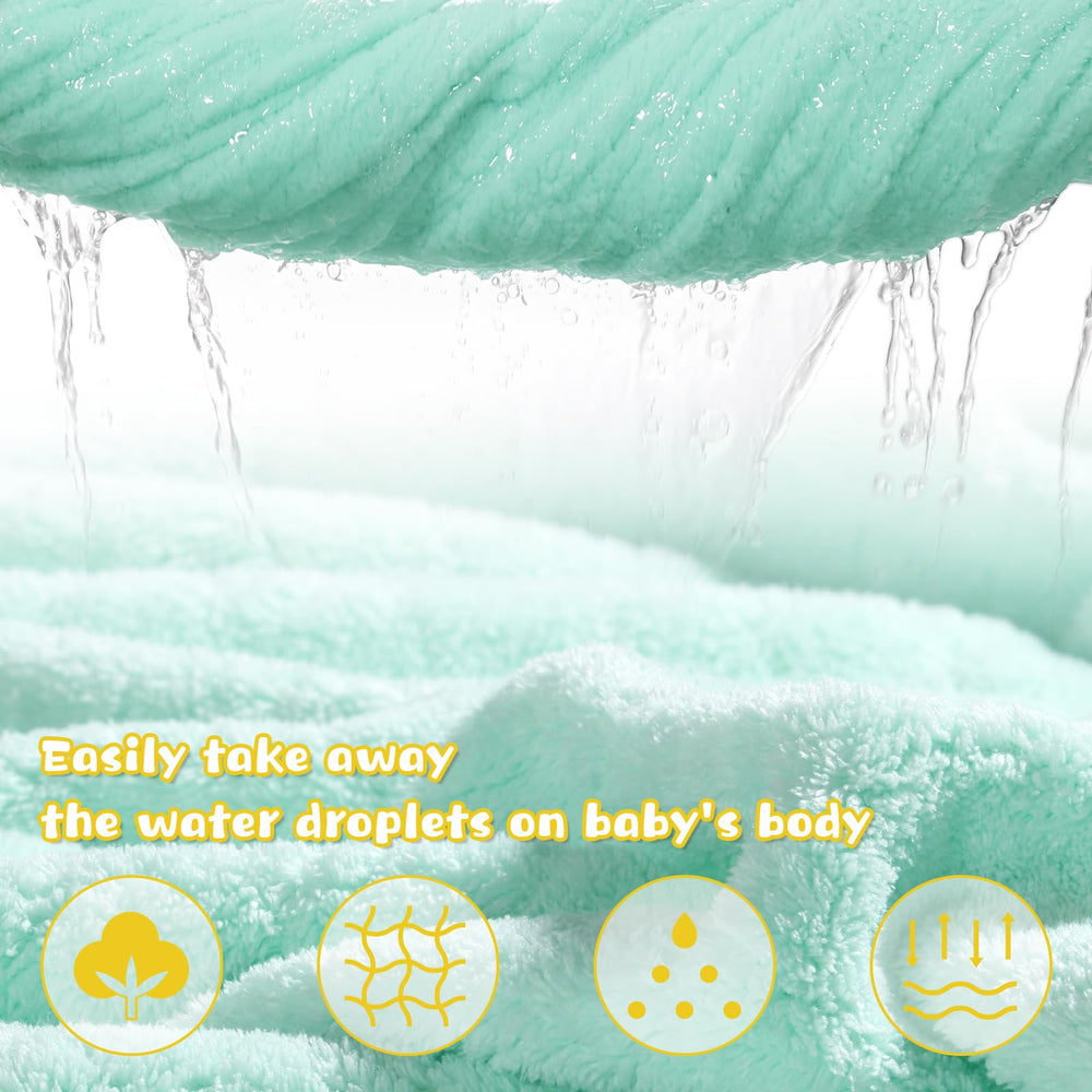 WODHOY two-pack gift-set towels is practical, machine-washable for new parents