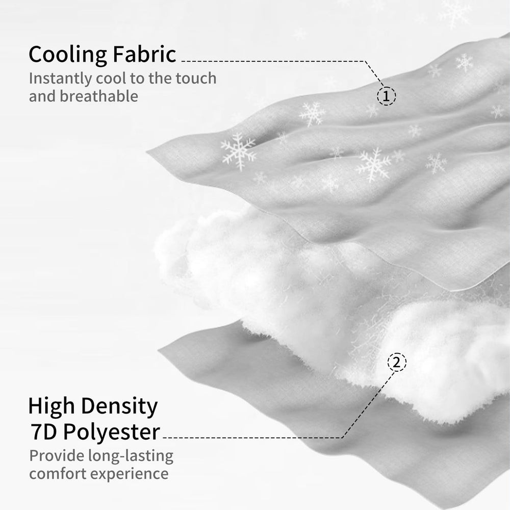 Wodsfay full-body pillow supports back and hips for night rest
