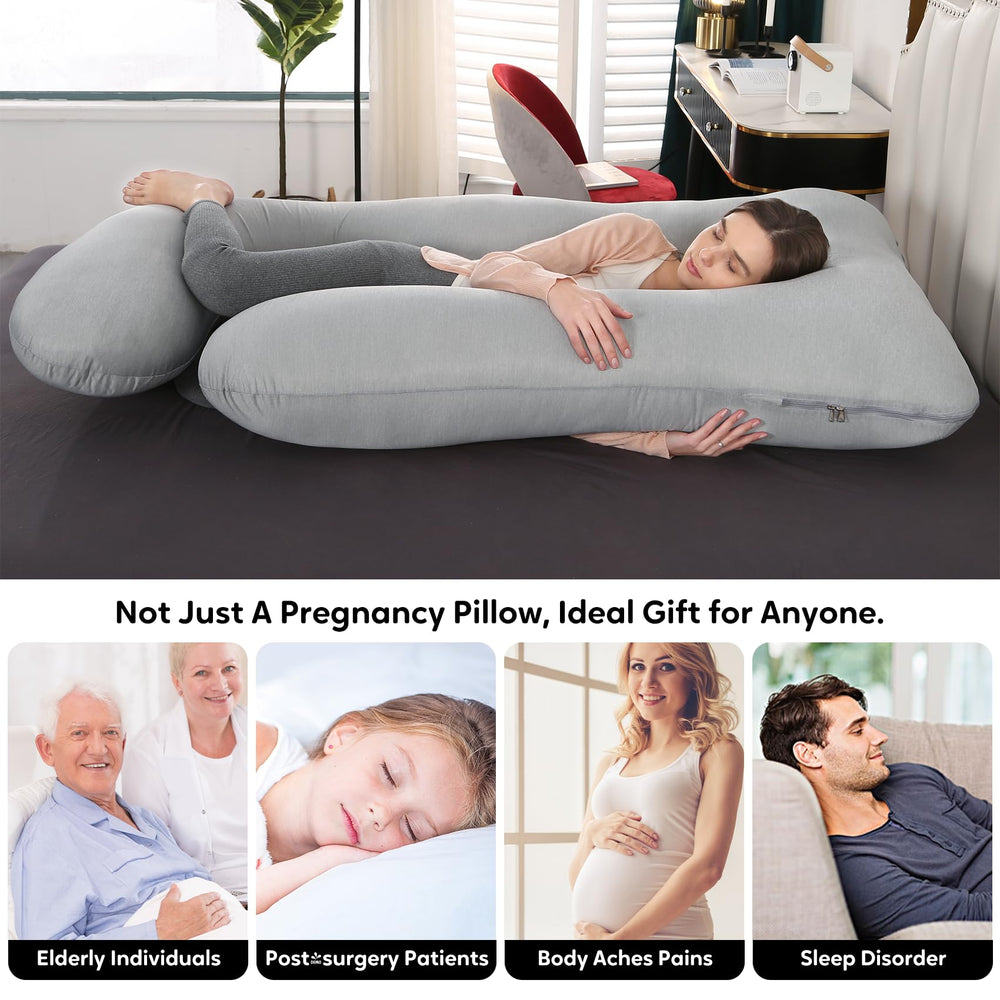 Wodsfay pillow care with removable washable cover