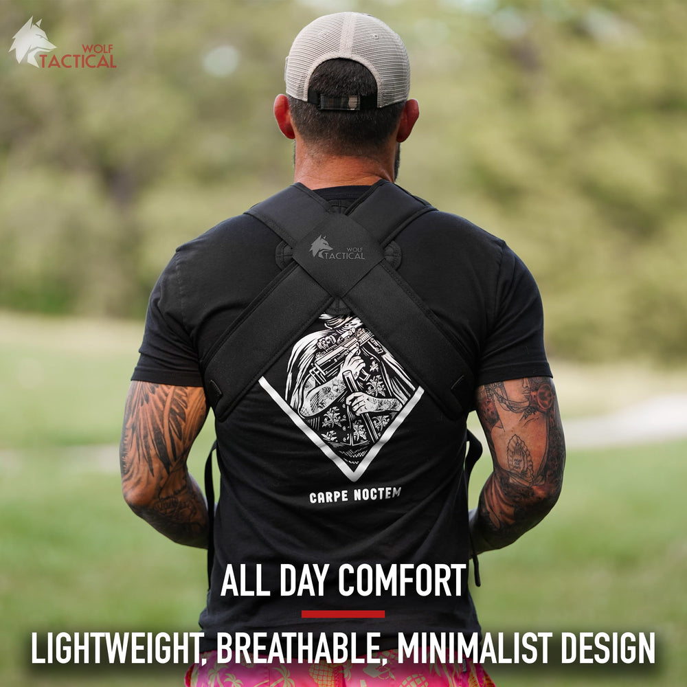 WOLF TACTICAL rugged 600D oxford shell designed for durable outdoor use.