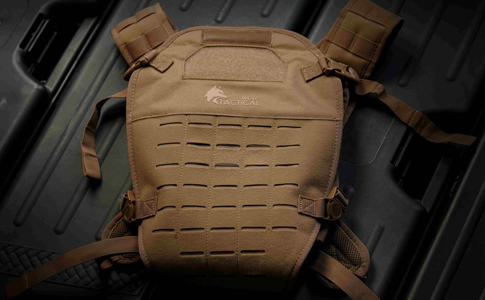 Wolf Tactical toddler-carrier-adjustable-fit accommodates 8–33 lbs