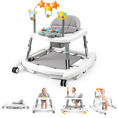 Wolfcode 5-in-1 walker foldable-compact mode for easy storage and portability.