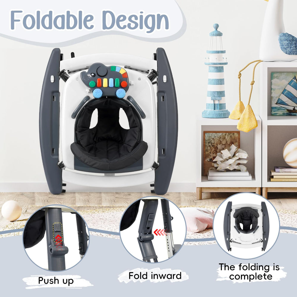 Wolfcode 5-in-1 walker seat removable for quick cleaning.