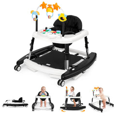 Wolfcode 5-in-1 walker folded for compact storage and travel convenience