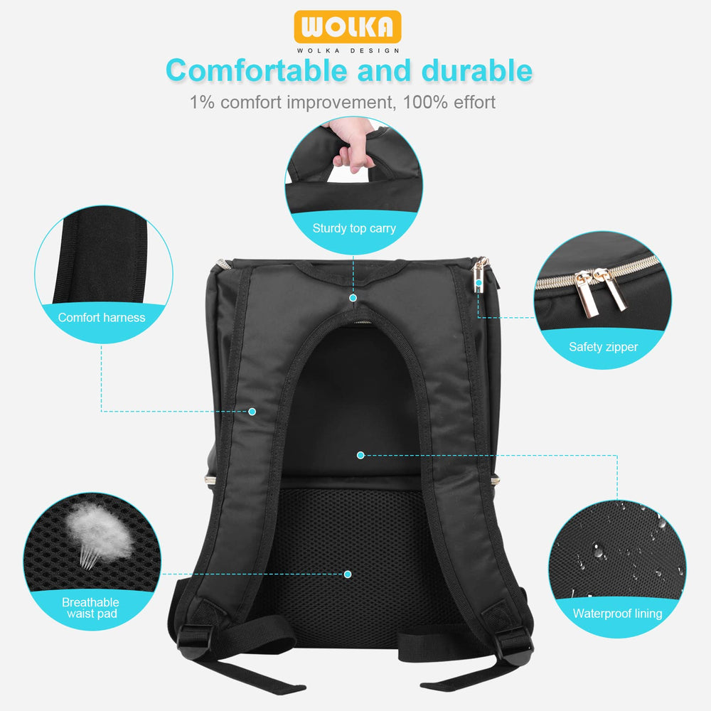 Wolka insulated compartments highlight milk cooling during outings and busy days