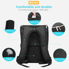 Wolka insulated compartments highlight milk cooling during outings and busy days