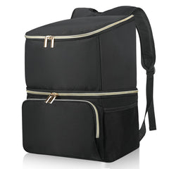 Wolka breast pump bag overview shows organized compartments for travel friendly pumping on the go