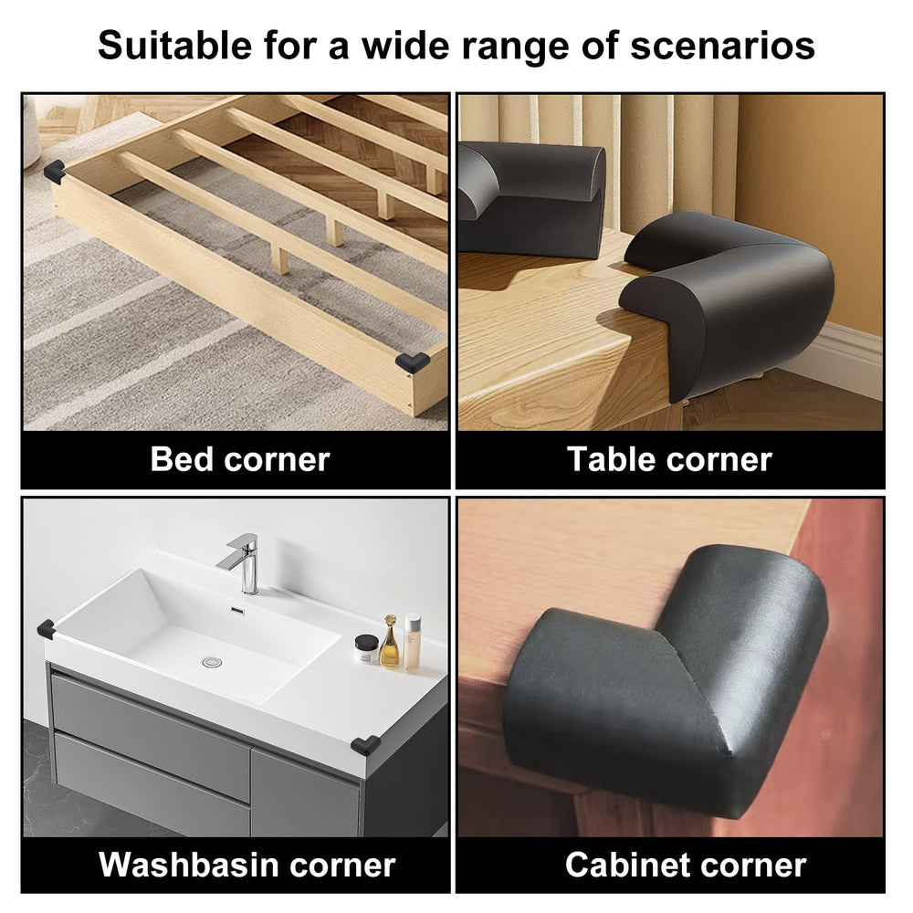 Wome multi-use corner protection for beds, tables, and cabinets