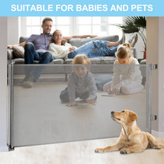 WOMHOM baby pet gate multi-use keeps babies and pets safe in shared spaces.