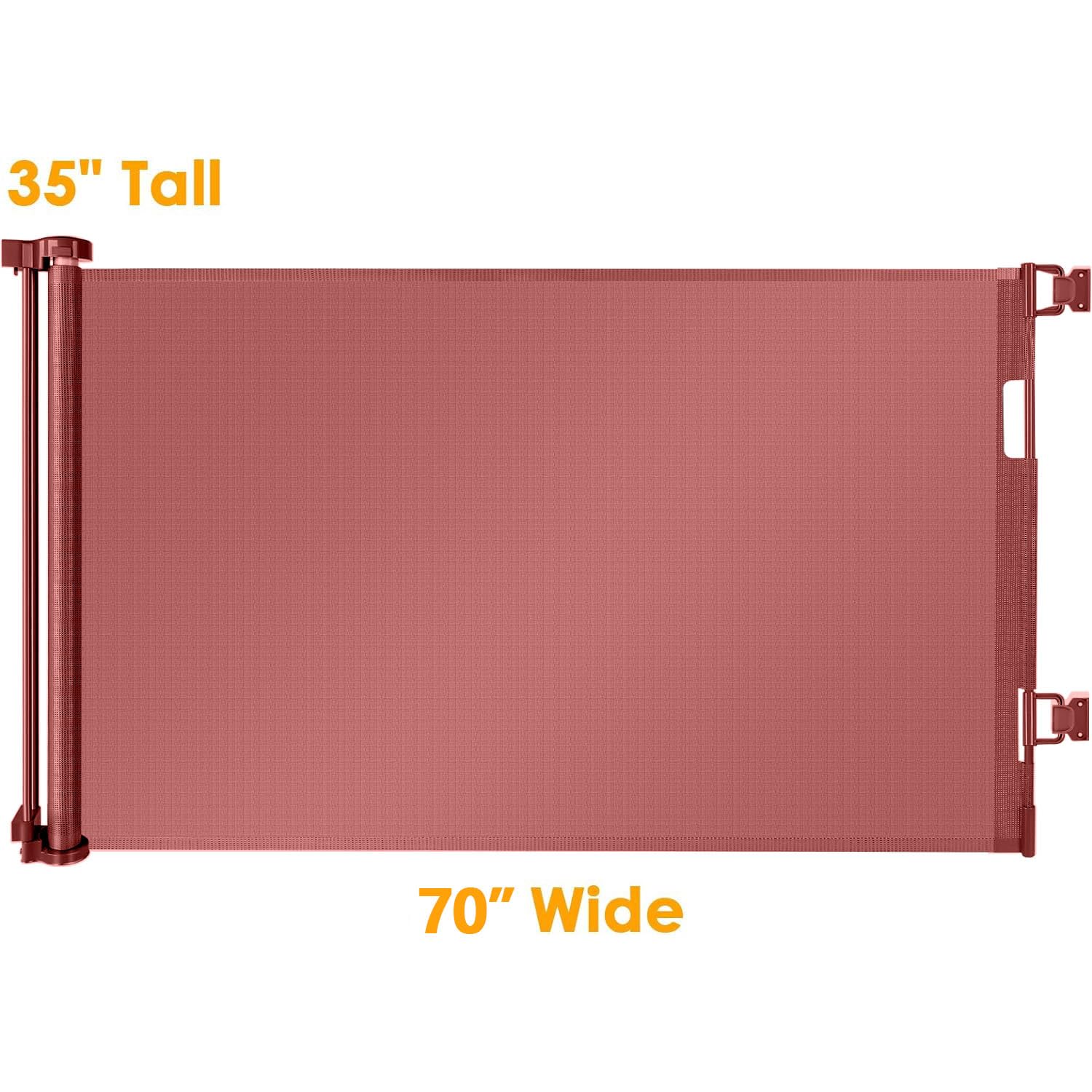 WOMHOM baseboard-compatible gate fitting wall edges without extra parts.