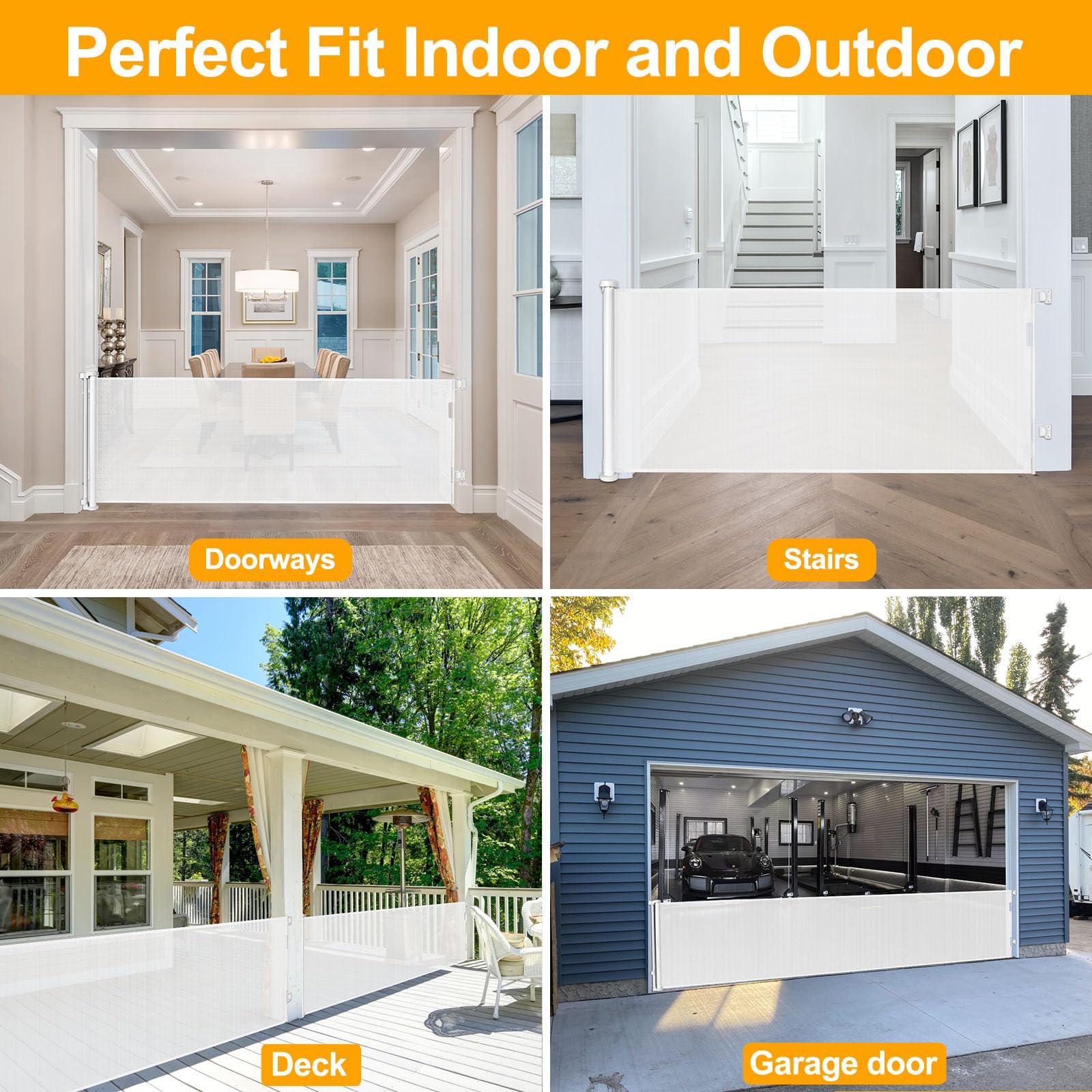 WOMHOM versatile indoor and outdoor use from kitchens to decks and doorways.