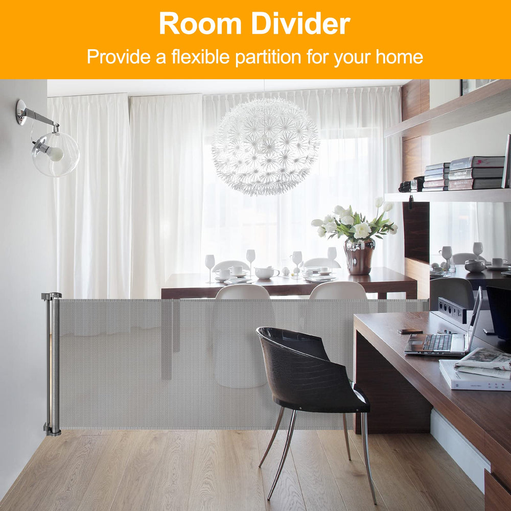 WOMHOM gate suitable for indoor and outdoor spaces, versatile barrier for home safety.