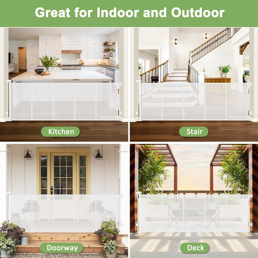 WOMHOM indoor-outdoor-use versatility suitable for kitchens, doorways, patios, and decks.